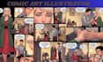 do comic book illustration comic art, graphic novel comic strip nsfw comic