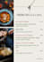 design a professional restaurant menu in canvas