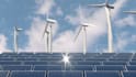 model and animate wind turbines and solar power plants in 3d
