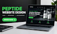 setup peptide website skincare store