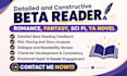 beta read critique, romance beta reader, beta reader fantasy, alpha beta reader