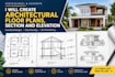 structural plan, full permit plan, elevation plan, site and beam plan, patio