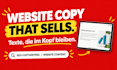 write website copywriting SEO website content landing page copy sales page copy