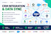 integrate automate hubspot crm sync data zapier make n8n google sheets airtable