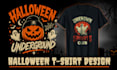 create custom halloween t shirt designs for pod