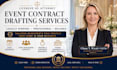 draft ironclad event vendor agreements and venue contracts