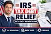 resolve irs tax debt with oic, cnc, payment plan and tax relief