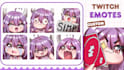 draw twitch emotes chibi emotes vtuber emotes sub badges animated emotes vtuber