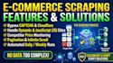 scrape ecommerce products, prices, and store data using python