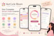 develop a flutter period tracker, pregnancy and women health app