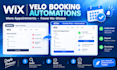 set up a wix booking system with authomated appointment reminders