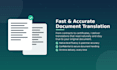 translate document accurately and professionally