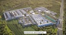design large scale residential masterplan subdivision 3d aerial site plan render
