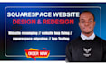 do custom squarespace coding and fix any squarespace bug redesign squarespace