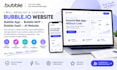 develop a custom bubble io website, bubble app bubble mvp bubble saas ai website