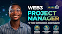 be your web3 project manager, crypto community manager, and discord manager