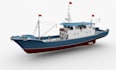 create ship and boat 3d models, game asset, 3d modelling and printable design