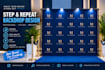 design custom step and repeat red carpet and event backdrops