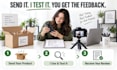 test and review your physical product as a product reviewer