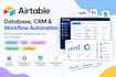 setup airtable database airtable automation, airtable crm, airtable softr webapp
