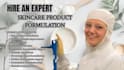 be your cosmetic formulation chemist for skincare and product development