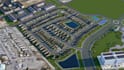 create 3d masterplan real estate development township site plan community render