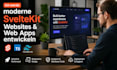 moderne sveltekit websites und web apps entwickeln