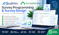 design and program surveys in qualtrics  or surveymonkey