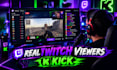 promote your twitch or kick channel