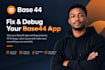 base44 expert for bug fixing, debugging and app development