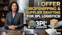 offer dropshipping and vendors supplier drafting for 3pl logistics
