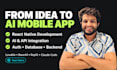 do ai mobile app development with lovable base44 replit claude code react native