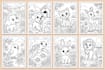 create a custom kids coloring book