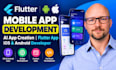do mobile app development, ai app creation flutter app ios android app developer