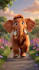 create cute 2d loop animation for reels and shorts