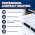 draft and review professional commercial contracts