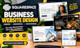 design a professional squarespace business website