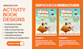 create kids activity book designs for amazon KDP