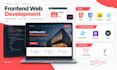 be your frontend web developer using HTML CSS js react tailwind bootstrap