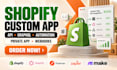 build shopify custom private app API integration graphql automation