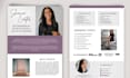design a canva speaker one sheet and profesional speaker media kit