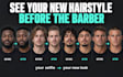 create hairstyle and beard try on previews from your selfies