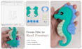 physically test and fix your felt pattern and laser cut files
