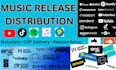 handle your music distribution and digital release setup