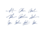 create a handwritten signature emblem logo