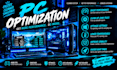 optimize your PC and boost gaming fps