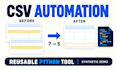 build a reusable CSV automation tool to clean merge and validate your data