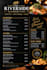 design a professional restaurant or hotel menu