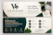 design a professional modern business card