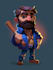 create 2d game character using spine